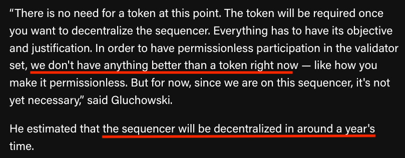 The Block CEO’s Response: Will there be a token?