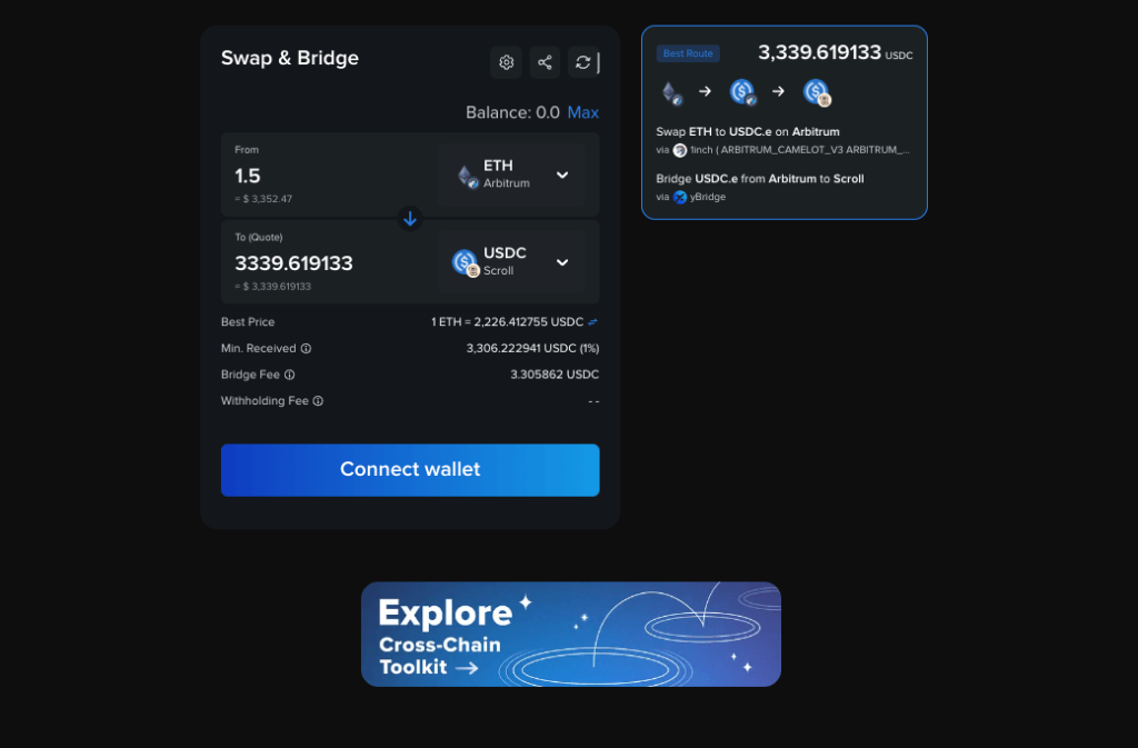 Step4: Bridge Crypto to BNB Chain