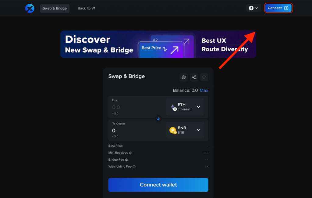 Step1: Bridge Crypto to zksync era