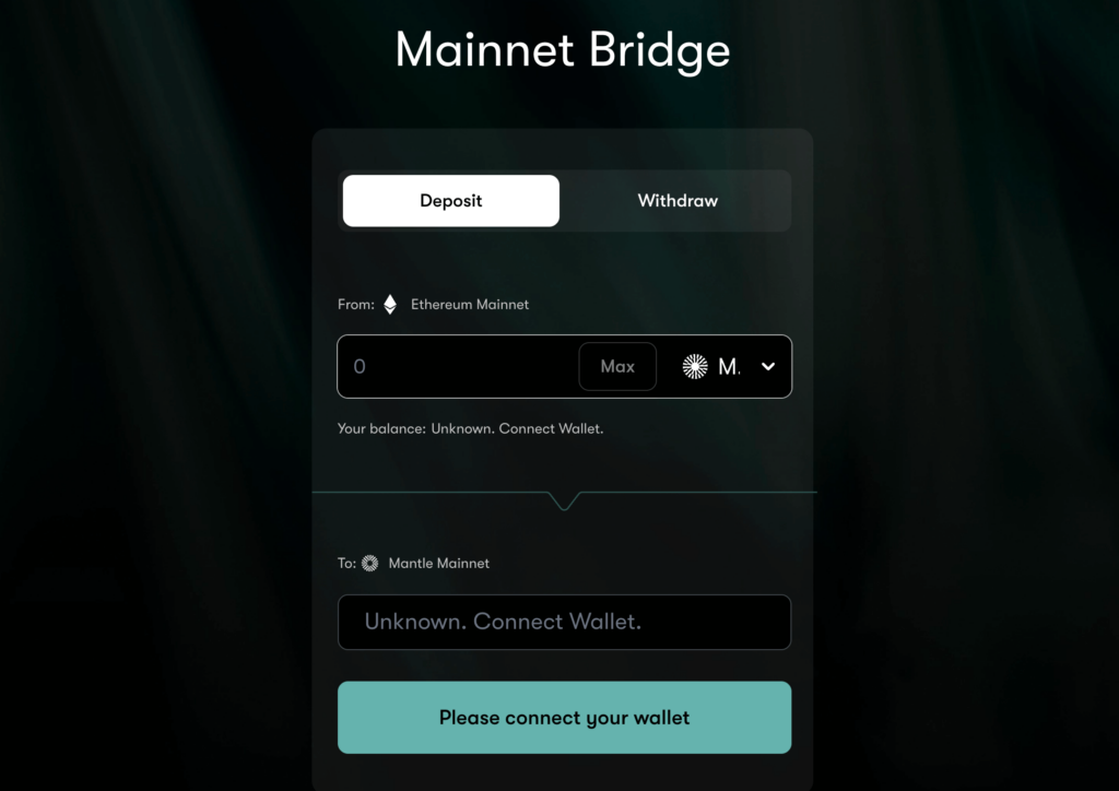 Mantle Network Bridge