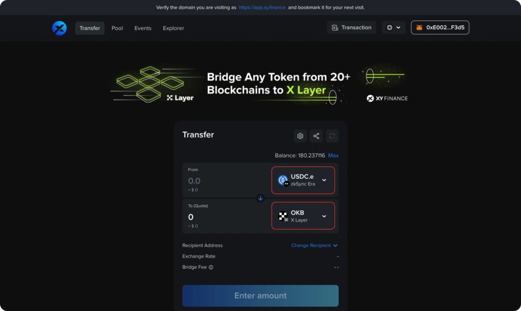 Bridge Crypto to Avalanche Step 3