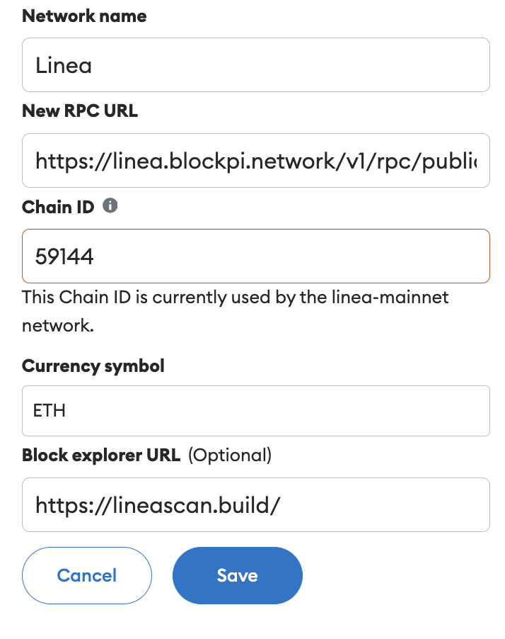 Linea Network