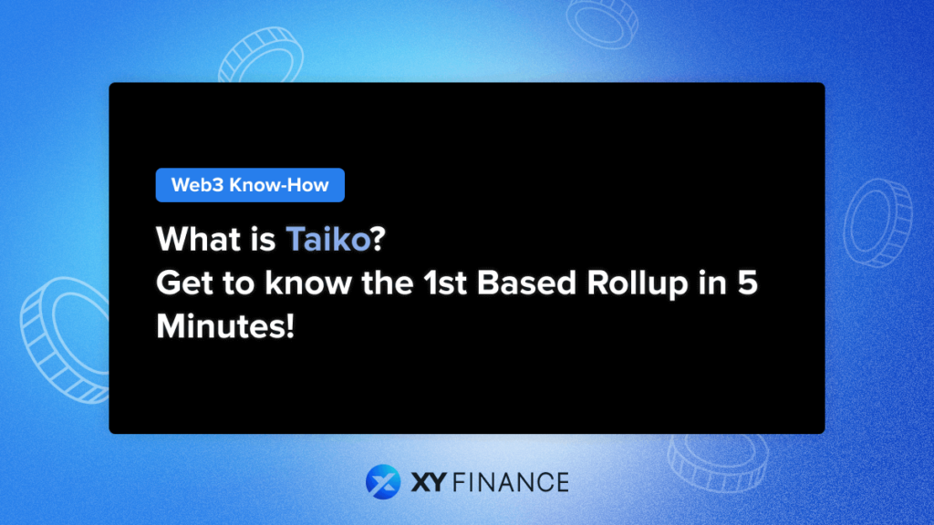 What is L2 Taiko? Get to know the 1st Based Rollup in 5 Minutes!